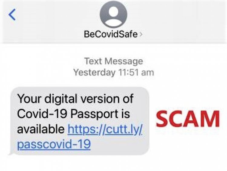 Raising Covid 19 Vaccination Scams - Australia